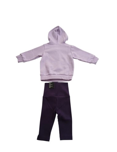 Chándal Adidas 3-Stripes para niñas - Morado