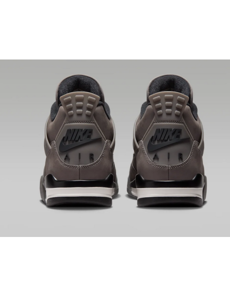 Scarpe Uomo Air Jordan 4 Retro "Cave Stone and Black" - Grigio