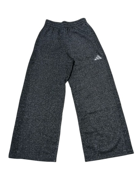 Pantalone Donna Adidas ALL SZN Holiday Glitter Fleece Loose - Grigio