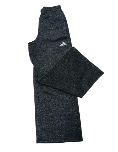 Pantalone Donna Adidas ALL SZN Holiday Glitter Fleece Loose - Grigio