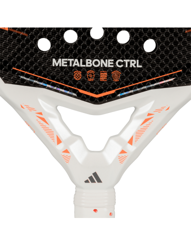 Adidas Metalbone Ctrl 2026 Padel Racket - White