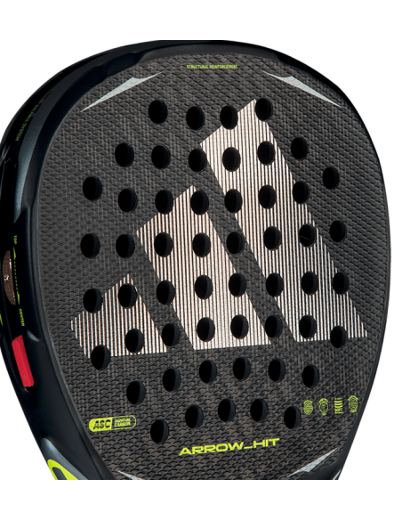 Adidas Arrow Hit Padel Racket - Black