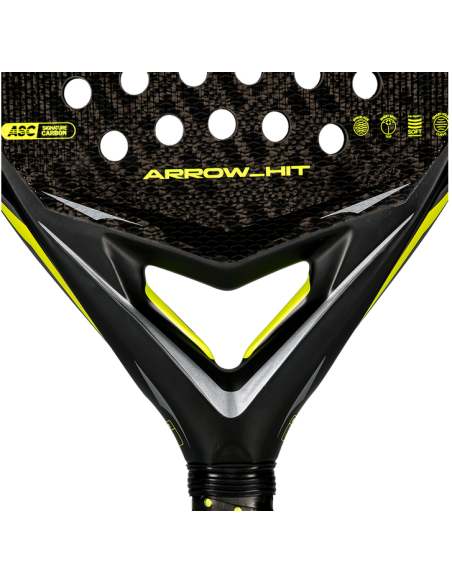 Adidas Arrow Hit Padel Racket - Black