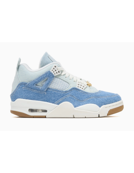 Air Jordan 4 Retro Tex „Denim“ Schuhe – Hellblau