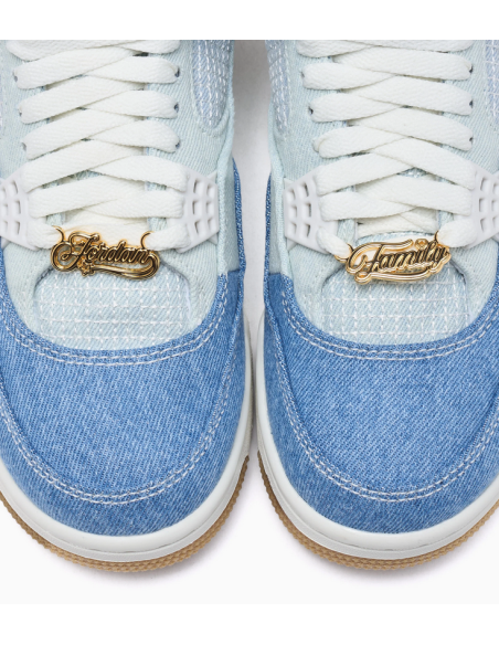 Zapatillas Air Jordan 4 Retro Tex "Denim" - Azul claro