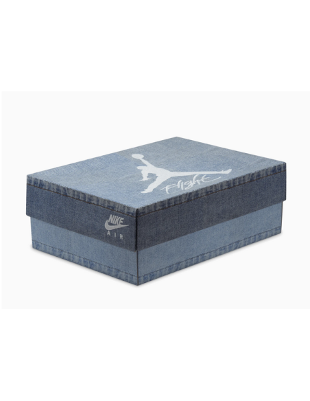 Air Jordan 4 Retro Tex „Denim“ Schuhe – Hellblau