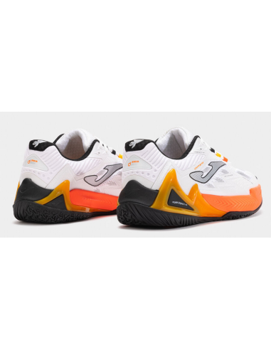 Joma Open Herren-Padelschuhe – Weiß/Orange
