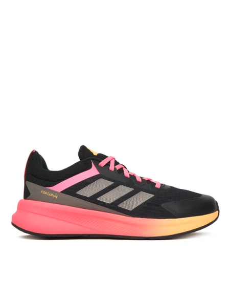 Adidas FortaRun 4.0 Mädchenschuhe – Schwarz