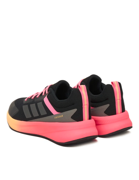 Adidas FortaRun 4.0 Mädchenschuhe – Schwarz