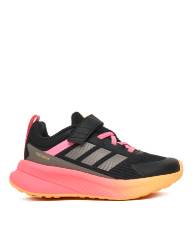 Adidas FortaRun 4.0 Mädchenschuhe – Schwarz