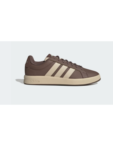 Scarpe Uomo Adidas Grand Court Base 3.0 - Marrone