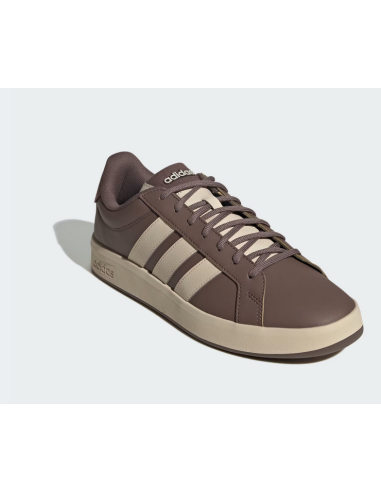 Scarpe Uomo Adidas Grand Court Base 3.0 - Marrone