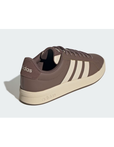Scarpe Uomo Adidas Grand Court Base 3.0 - Marrone