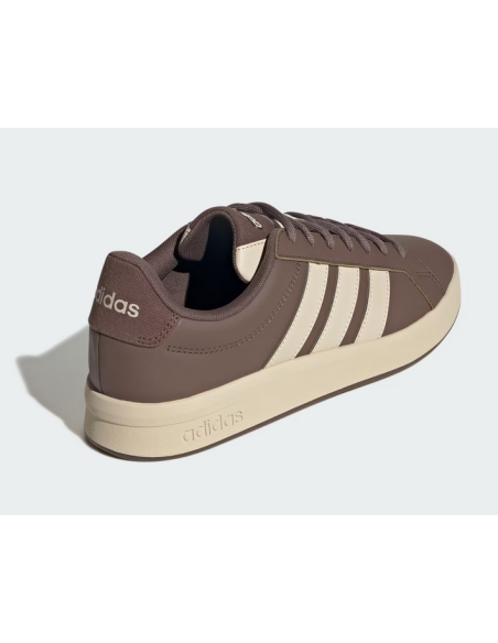 Scarpe Uomo Adidas Grand Court Base 3.0 - Marrone