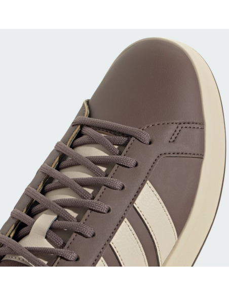 Scarpe Uomo Adidas Grand Court Base 3.0 - Marrone