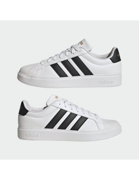 Scarpe Uomo Adidas Streettalk - Bianco/Nero