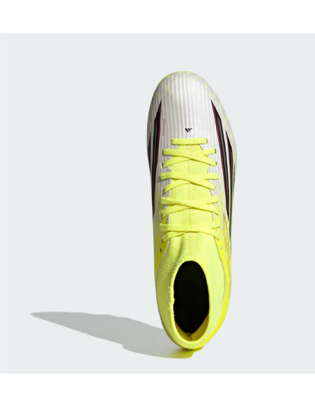 Botas de fútbol Adidas F50 Club Mid - Amarillo Fluorescente