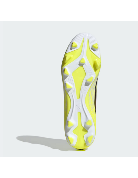 Adidas F50 CLUB Mid Soccer Cleats - Fluorescent Yellow