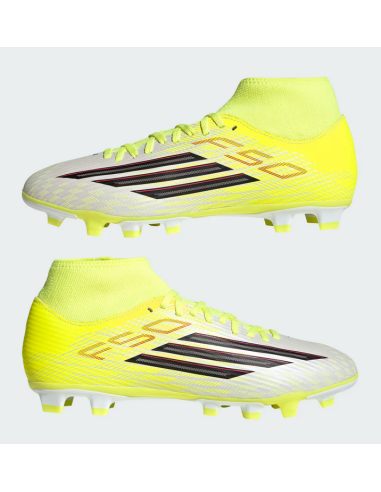 Botas de fútbol Adidas F50 Club Mid - Amarillo...
