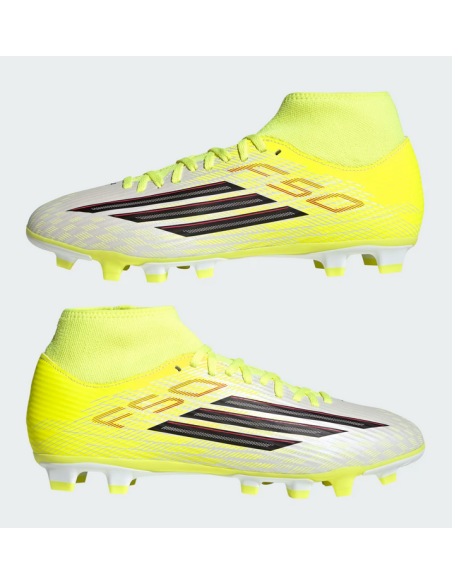 Scarpe Calcio Adidas F50 CLUB Mid - Giallo Fluo