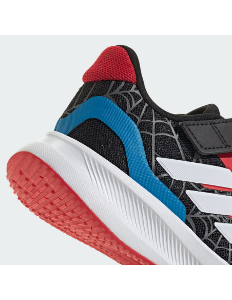 Chaussures enfant Adidas Runfalcon Spider-Man EL C - Noires