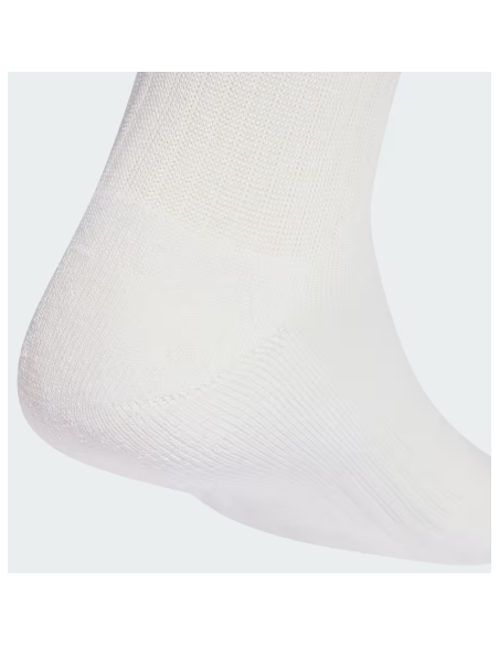 Tre Paia di Calze Adidas 3-Stripes Cushioned Sportswear Crew - Bianco