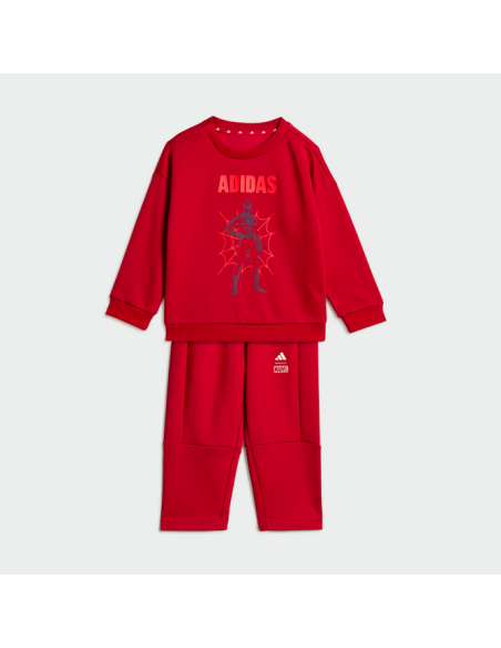 Adidas Marvel Spider-Man Kids Tracksuit - Red