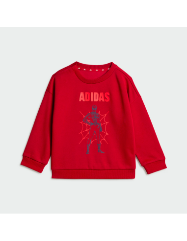 Adidas Marvel Spider-Man Kids Tracksuit - Red