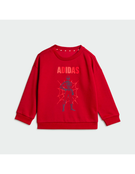 Tuta Bambino Adidas Marvel Spider-Man - Rosso