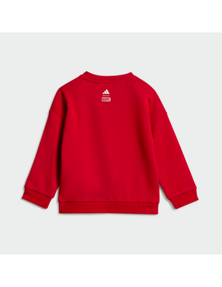 Tuta Bambino Adidas Marvel Spider-Man - Rosso