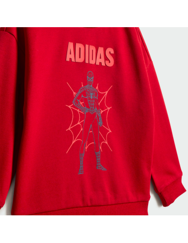 Tuta Bambino Adidas Marvel Spider-Man - Rosso