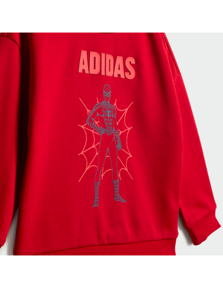 Chándal Adidas Marvel Spider-Man para niños - Rojo