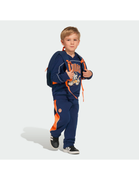 ADIDAS DISNEY MICKEY MOUSE KIDS' PANTS - BLUE