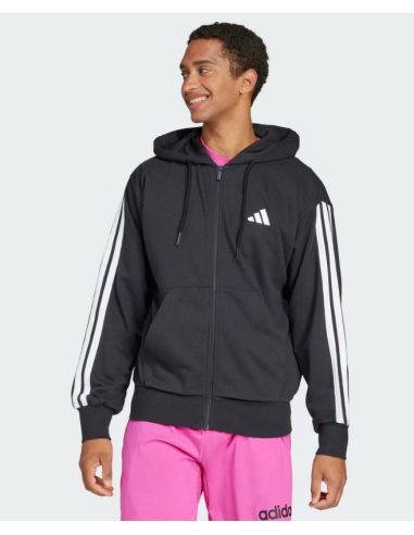 Adidas Essentials 3-Stripes Men's Jacket - Black