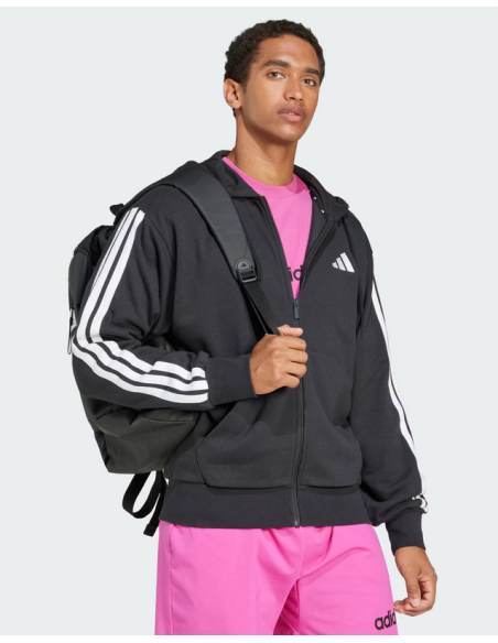 Adidas Essentials 3-Stripes Men's Jacket - Black
