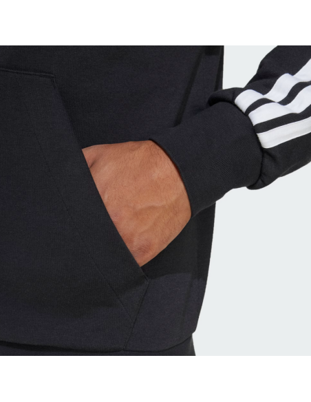 Adidas Essentials 3-Stripes Men's Jacket - Black