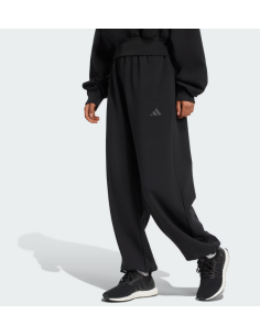 Adidas Damen Wide Soft Lux Schlaghose – Schwarz