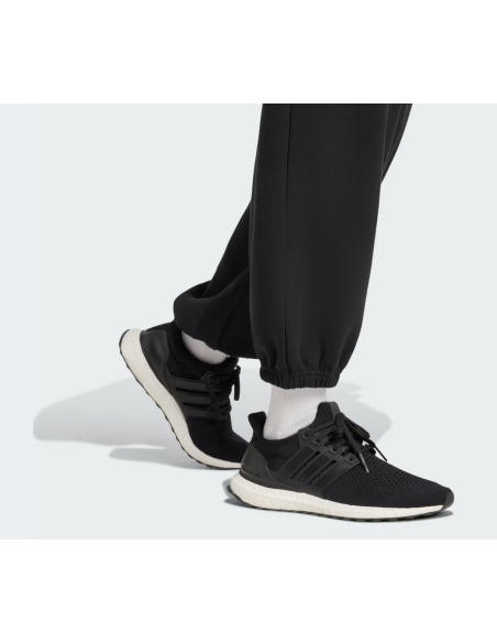 Pantalone Donna Adidas Ampio Soft Lux Flared - Nero