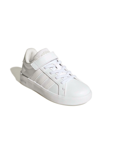 Adidas Grand Court 3.0 EL C Kids' Trainers - White