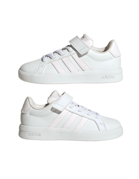 Chaussures Adidas Grand Court 3.0 EL C pour Enfant - Blanc
