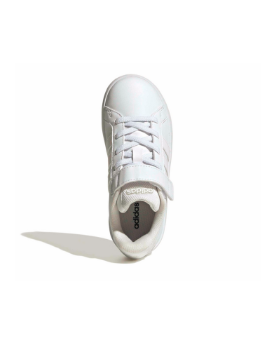 Adidas Grand Court 3.0 EL C Kids' Trainers - White