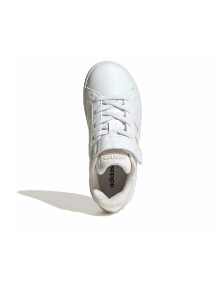 Zapatillas Adidas Grand Court 3.0 EL C para niños - Blanco
