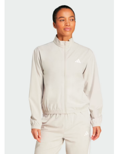 Giacca a vento Donna Adidas Essentials - BEIGE