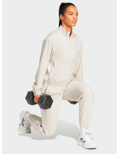 Giacca a vento Donna Adidas Essentials - BEIGE