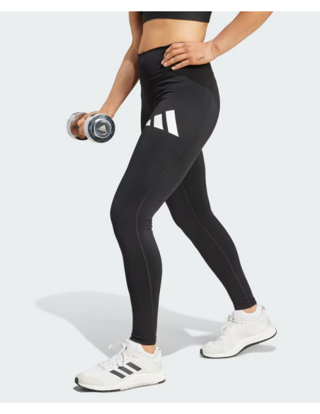 Leggings Donna Adidas Essentials Big Logo Full - Nero