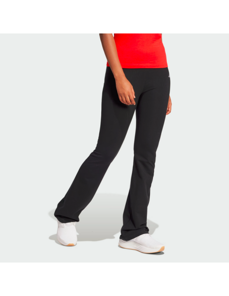 Leggings donna Essentials Small Logo Flared - Nero