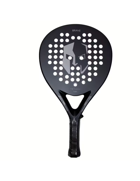 Ianoni Full Carbon Soft Padel Racket - Black