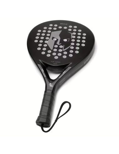 Ianoni Full Carbon Soft Padel Racket - Black