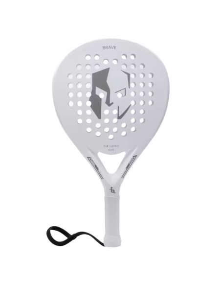 Pala de pádel Ianoni Full Carbon Soft - Blanco