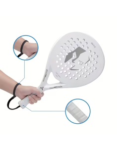 Racchetta da Padel Ianoni Full Carbon Soft - Bianco 2